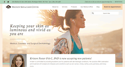 Desktop Screenshot of madisonskin.com